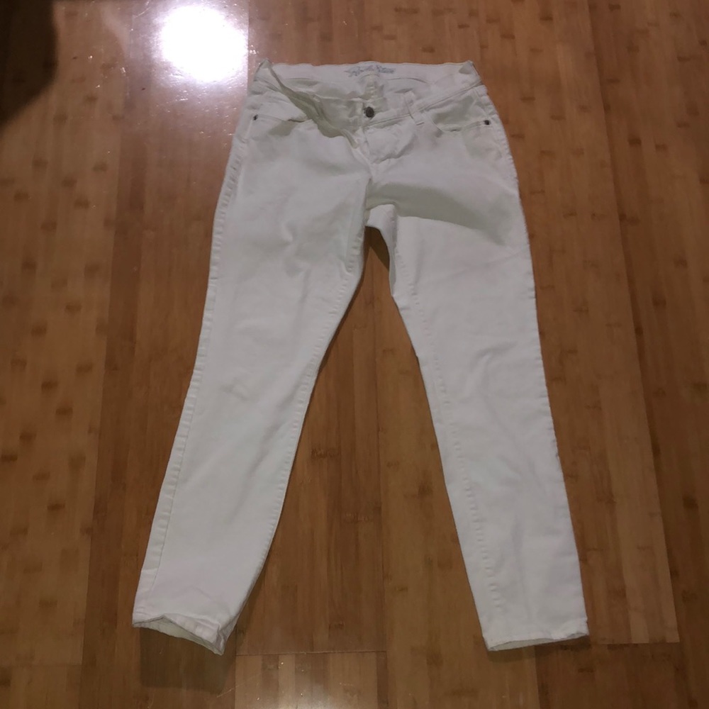White jeans